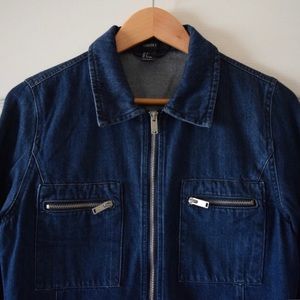 Forever 21 Dark Blue Denim Jacket
